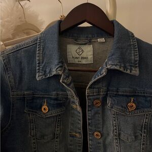 NWOT denim jacket Point Zero P/S